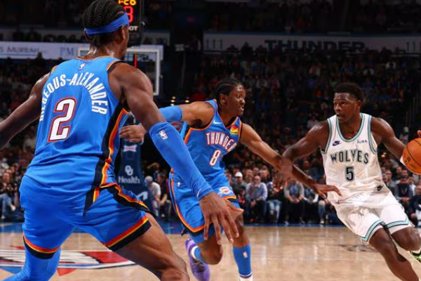2024-25 NBA西部季后赛：雷霆领跑，老将能否逆袭？